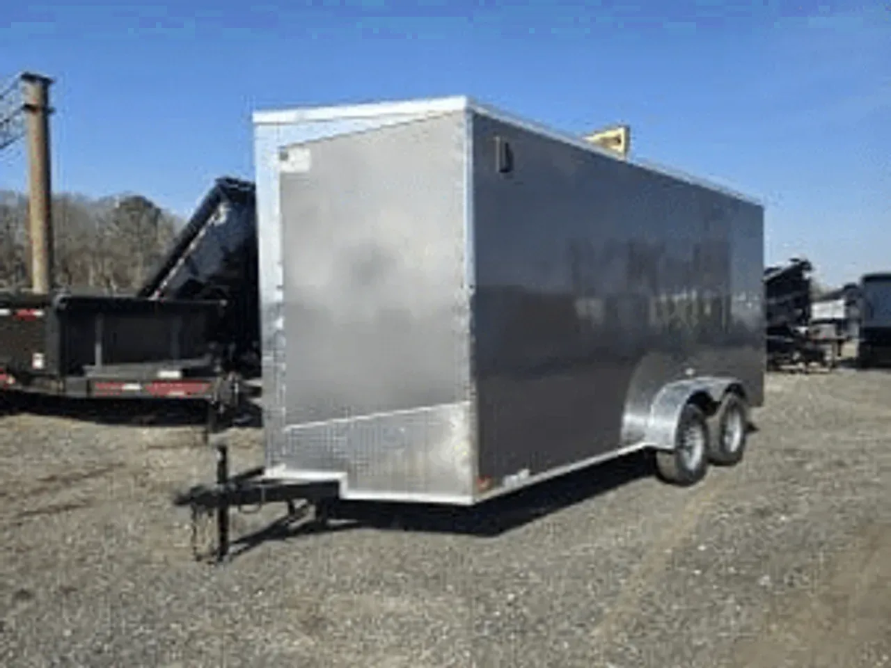 Enclosed 2026 7X16 Seed Cargo 7×16 Tandem Axle 7K Enclosed Trailer With Ramp Door -eccw716-002652 7 ft. x16 ft.