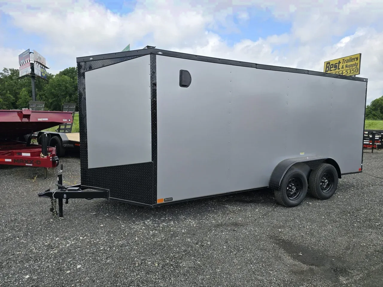 Enclosed 2026 7X16 Seed Cargo 7×16 Tandem Axle 7K Enclosed Trailer -eccw716-002653 7 ft. x16 ft.