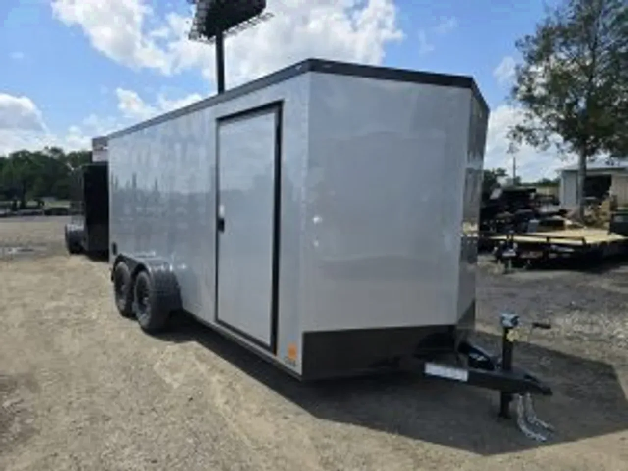 Enclosed 2025 7X16 NationCraft Trailers 7×16 economy cargo trailer -eccw716-017654 7 ft. x16 ft.