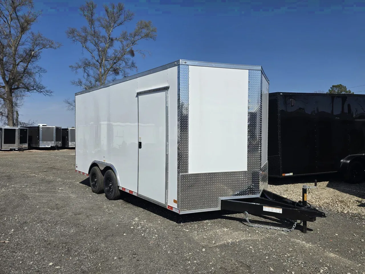 Enclosed 2026 8.5X16 NationCraft Trailers 8.5×16 Tandem Axle 7K Pro Craft Enclosed Trailer -eccw8516-020234 8.5 ft. x16 ft.