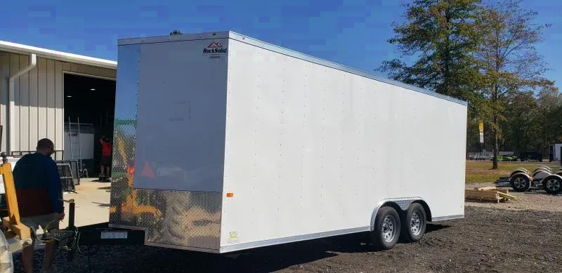 8.5X20 White 7K Car Hauler