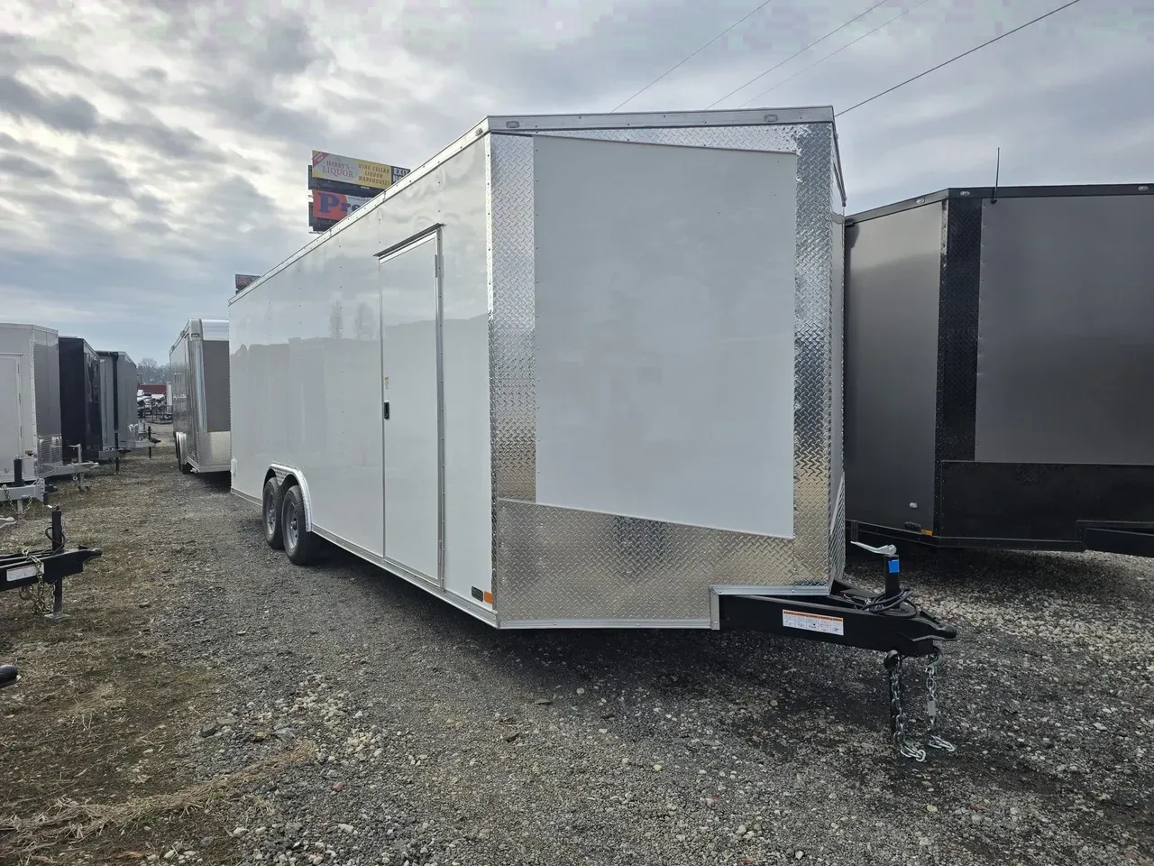 Enclosed 2026 8.5X20 Seed Cargo 8.5×24 10K Enclosed Cargo Trailer -eccw8520-002035 8.5 ft. x20 ft.