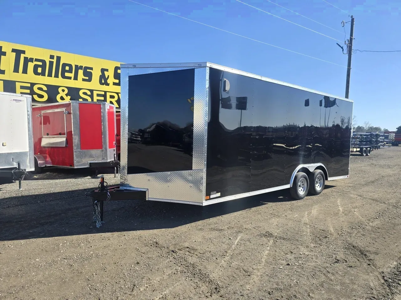 Enclosed 2026 8.5X20 Seed Cargo 8.5×20 Tandem Axle 7K Enclosed Trailer -eccw8520-002001 8.5 ft. x20 ft.