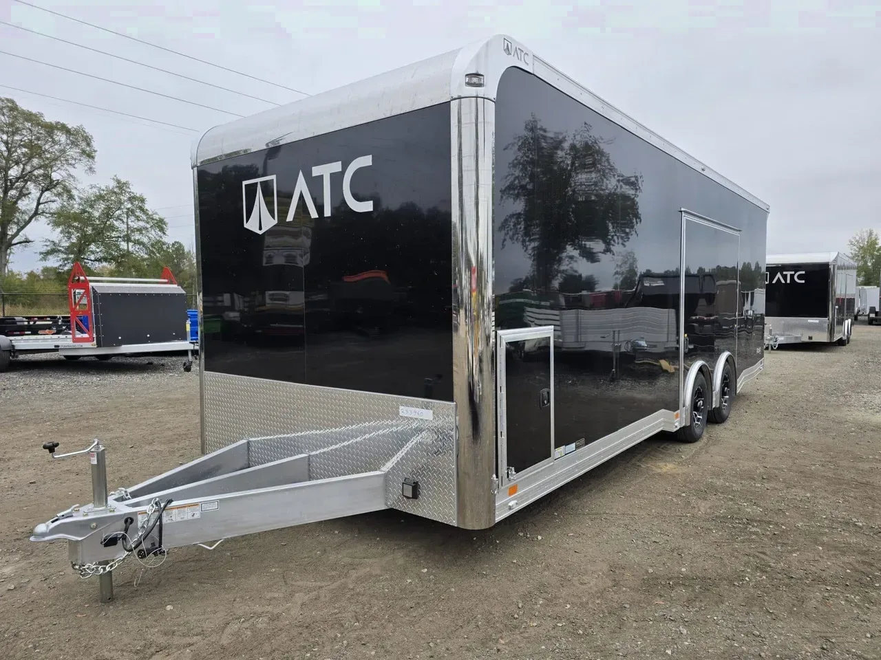 Aluminum 2025 8.5X24 ATC Trailers 8.5×24′ race ready enclosed carhauler trailer all aluminum Aluminum Trailers-ecmi8524-ROM550-234139 8.5 ft. x24 ft.