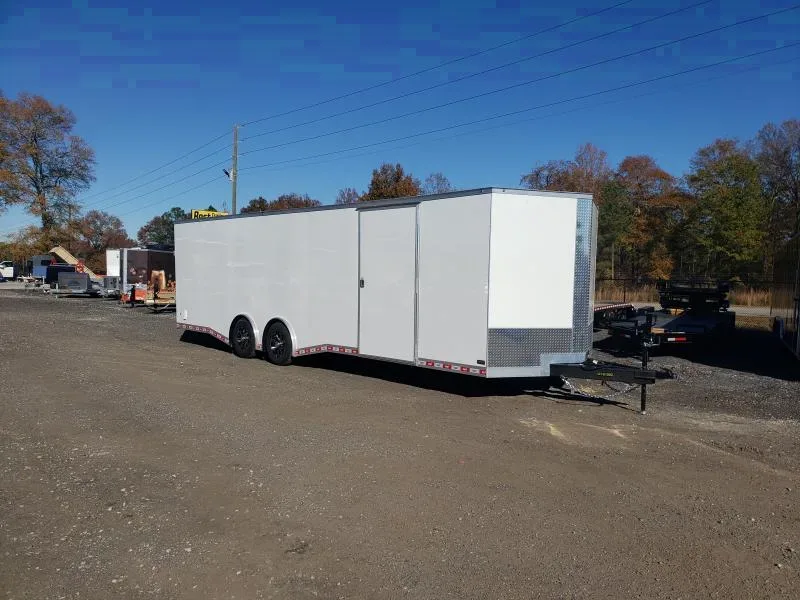 8.5x28 14k HD Carhauler trailer ramp door Enclosed Cargo