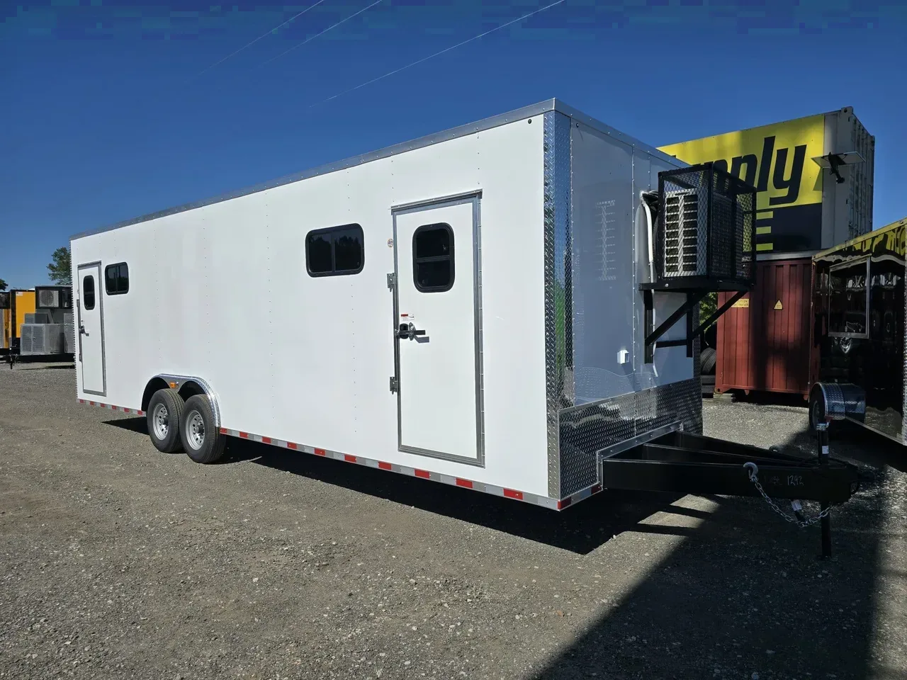 Enclosed 2026 8.5X28 Arising Trailers 8.5X28 10K Enclosed Office Trailer With Double Office And A/C -OFFICEC8528-001292 8.5 ft. x28 ft.