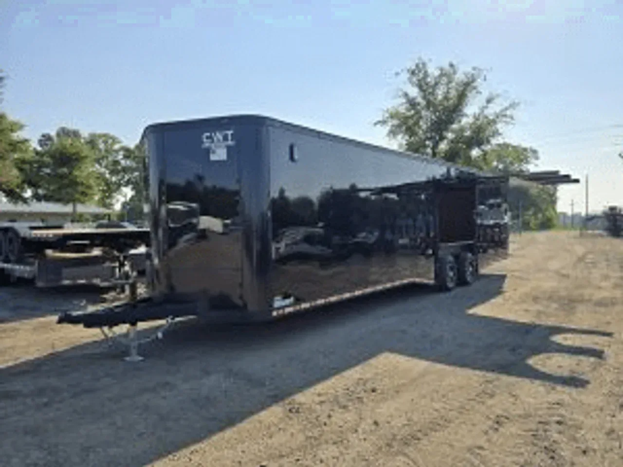 Enclosed 2026 8.5X32 Covered Wagon Trailers 8.5×32 14K Enclosed Car Hauler With Escape Door -eccw8532-111836 8.5 ft. x32 ft.