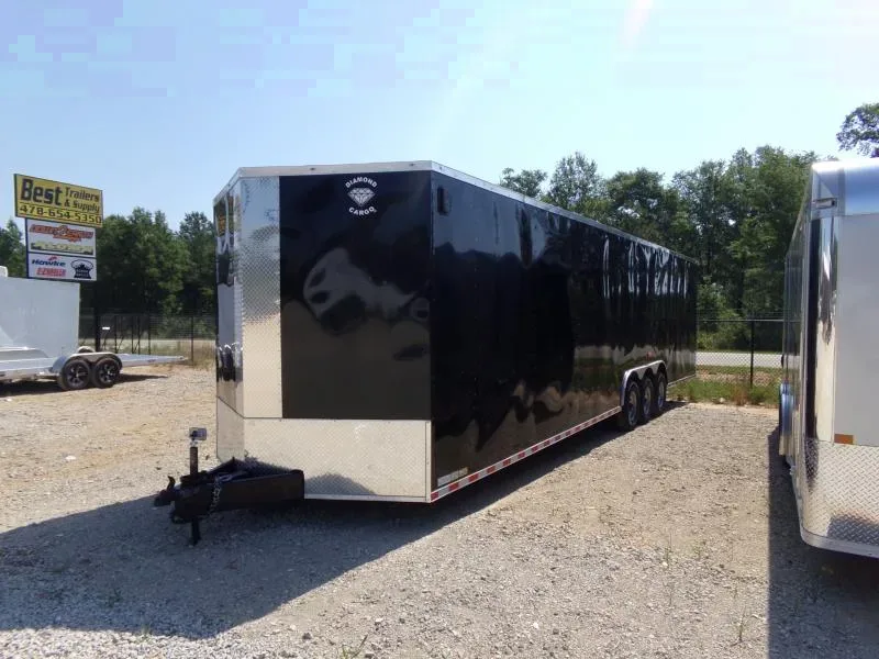2025 Diamond Cargo 8.5x34 Enclosed Car Hauler - Triple Axle