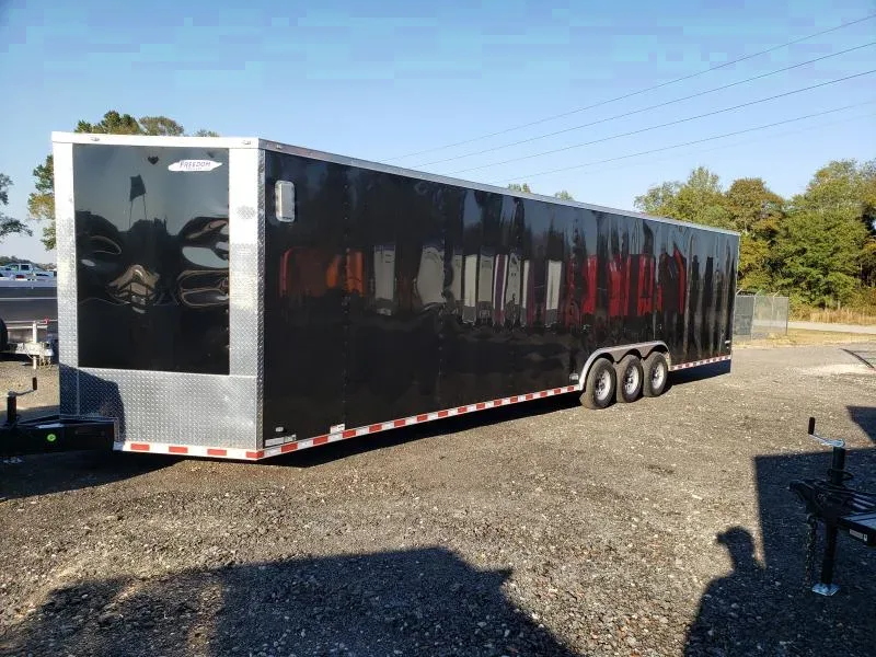 2024 Freedom 8.5x34 Enclosed Car Hauler Trailer