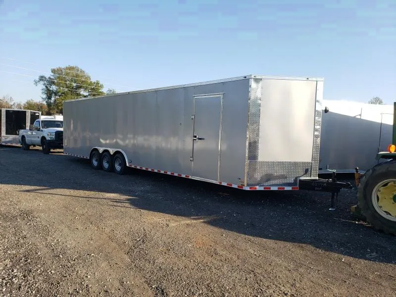 Car Hauler Trailer 8x34  5k Axle Enclosed Cargo