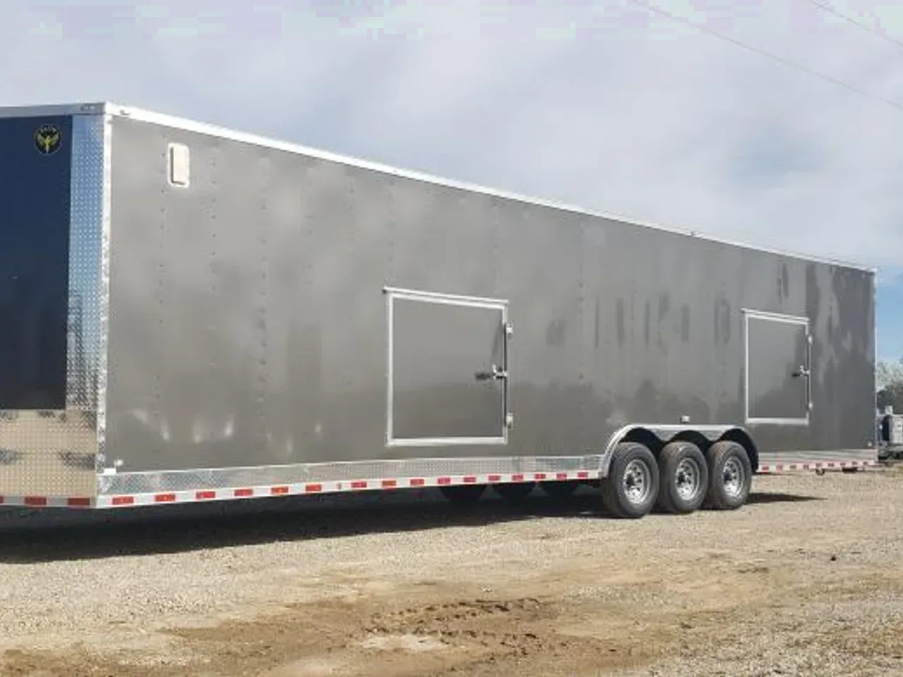 Car Hauler Trailer 2026 8.5X36 Elite Trailers 8.5×36′ 2 car triple axle Enclosed cargo Carhauler trailer extra tall -eccw8536-102238 8.5 ft. x36 ft.