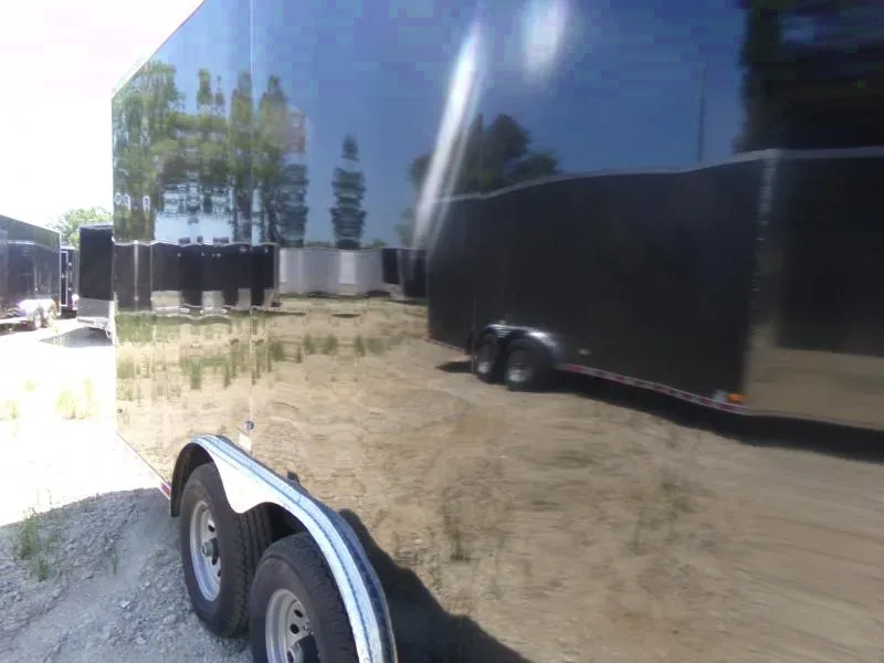 8.5X20 10K black Screwless Carhauler Enclosed Cargo Trailer