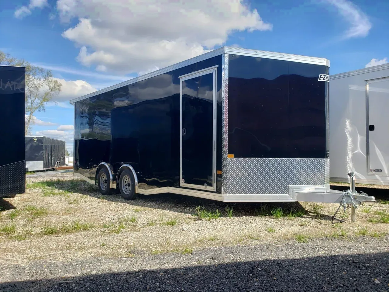 Aluminum 2025 8X20 EZ Hauler 8X20 Aluminum Enclosed carhauler trailer elite escape Aluminum Trailers-ecmi8520-028025 8 ft. x20 ft.