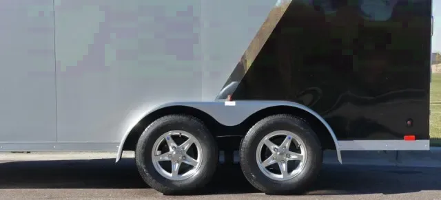 Aluminum 14ft Two Tone V-Nose Hauler