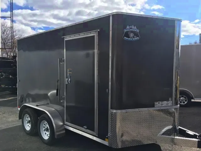12ft TA Enclosed - Charcoal - V-Nose
