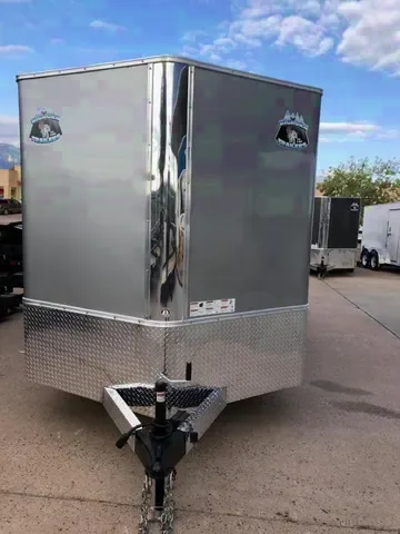 14ft Tandem Axle Enclosed Cargo Trailer-2/3500lb Axles