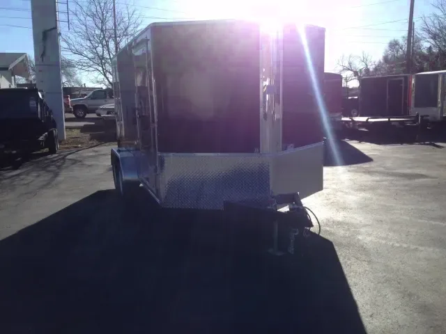 14ft Brandywine Cargo Trailer w/Rear Ramp Door-Tandem Axle
