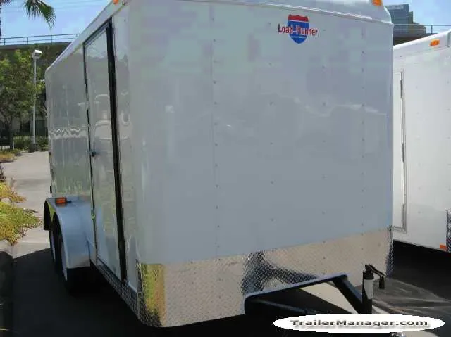 14ft WHITE With Double Door-Spare Tire