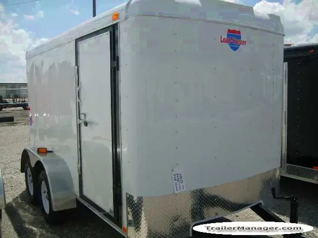 12ft  7K WHITE  With Double Door