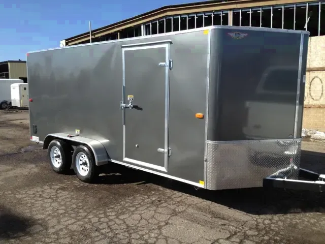 16ft  7K Charcoal With Double Door