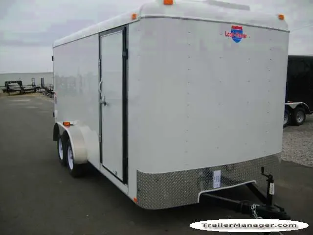 16ft  7K WHITE With Double Door
