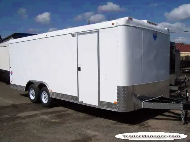 20FT Cargo WHITE With Ramp