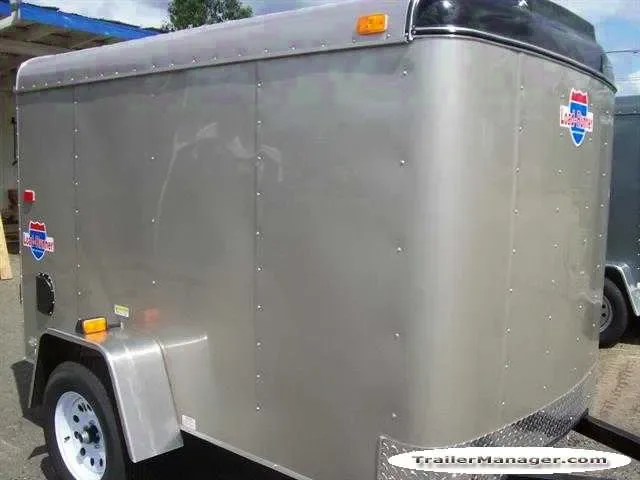 8FT  Single Axle CHAMPAGNE  With Single Door