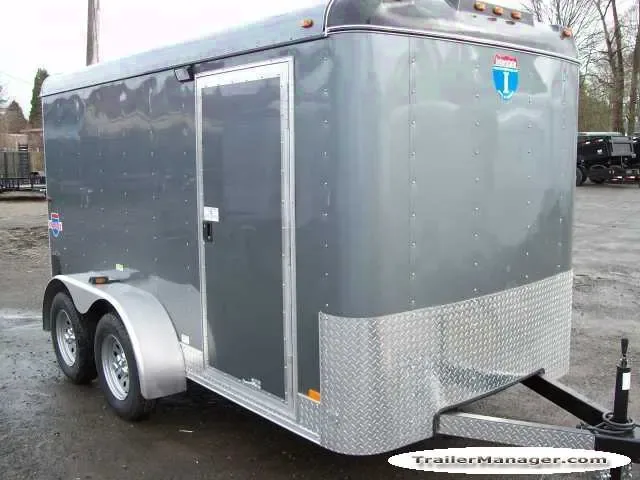 12FT Tandem Axle SILVER With Ramp
