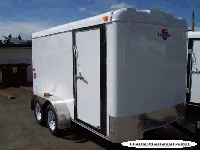 12FT 7K WHITE With Double Door