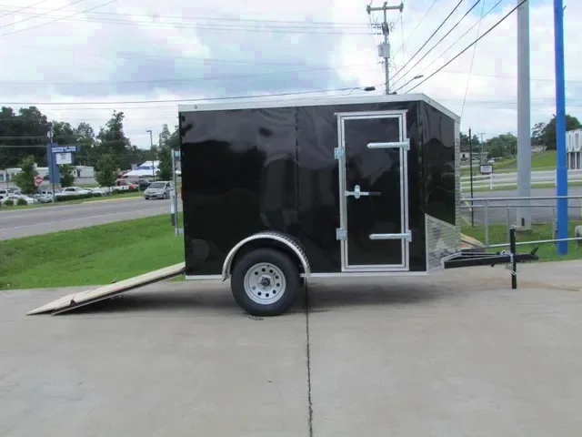 2025 5x8 Enclosed Cargo Trailer with Ramp Door - Clarksville, TN