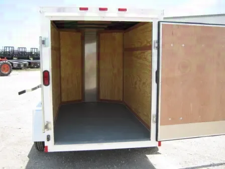 Cargo Trailer 8ft White