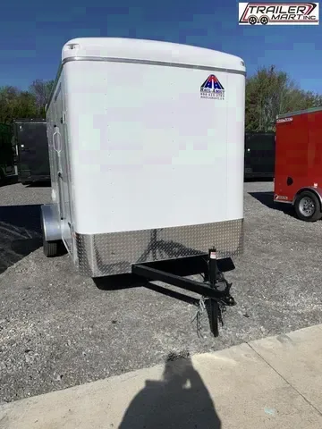 2025 Haulabout 6x10 Enclosed Cargo Trailer - White - Make Offer