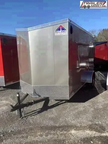 2025 Haulabout 6x12 Pewter Enclosed Cargo Trailer
