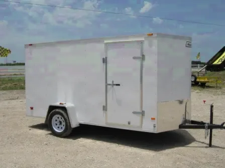12ft Cargo Trailer With Rear Ramp Door