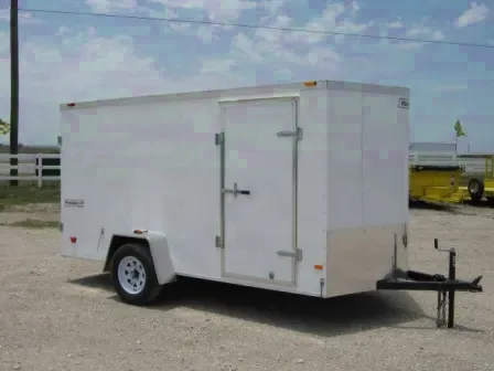 12ft SA Cargo Trailer With Double Rear Doors