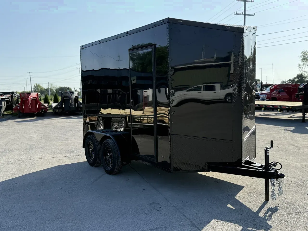 035979 - 2026 Steel Pines Cargo Black Label 6x12' Enclosed Cargo Trailer