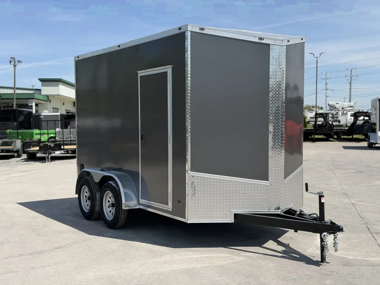 039618 - 2026 Steel Pines Cargo Black Label 6x12' Enclosed Cargo Trailer