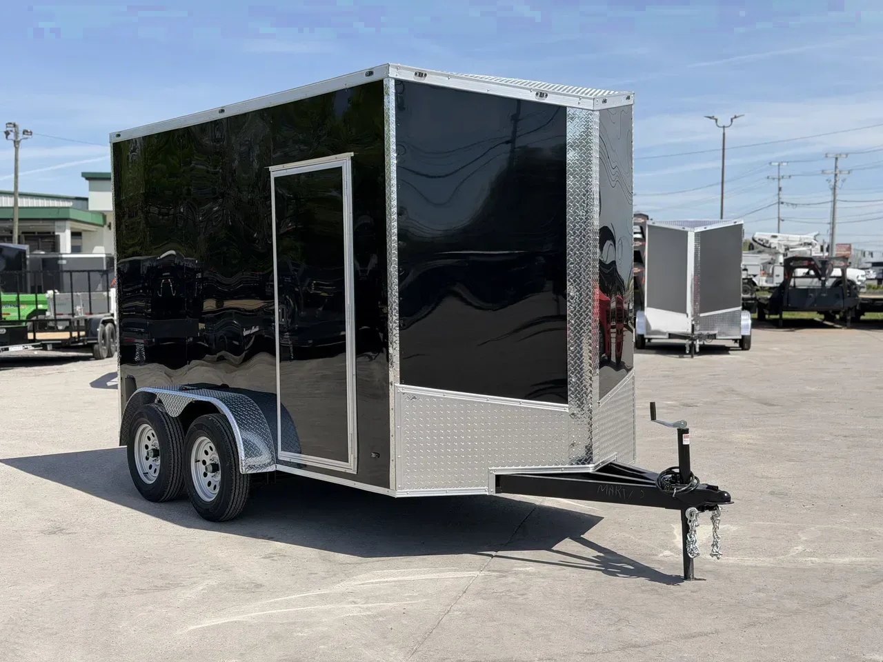 039832 - 2026 Steel Pines Cargo Black Label 6x12' Enclosed Cargo Trailer