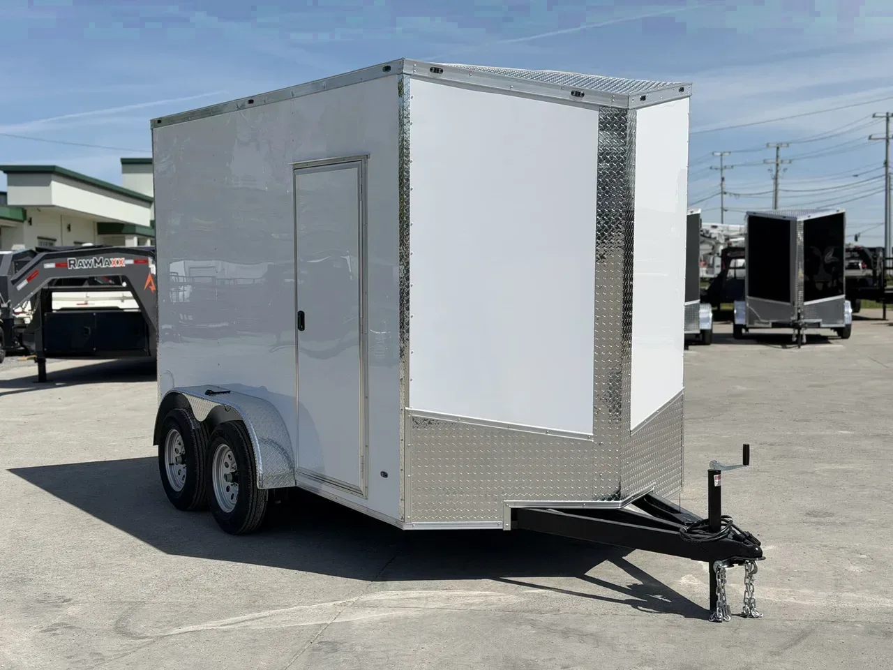 039833 - 2026 Steel Pines Cargo Black Label 6x12' Enclosed Cargo Trailer