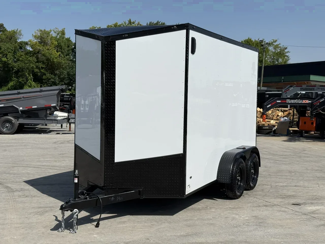 041712 - 2027 Steel Pines Cargo 6x12 Tandem Axle Cargo Trailer