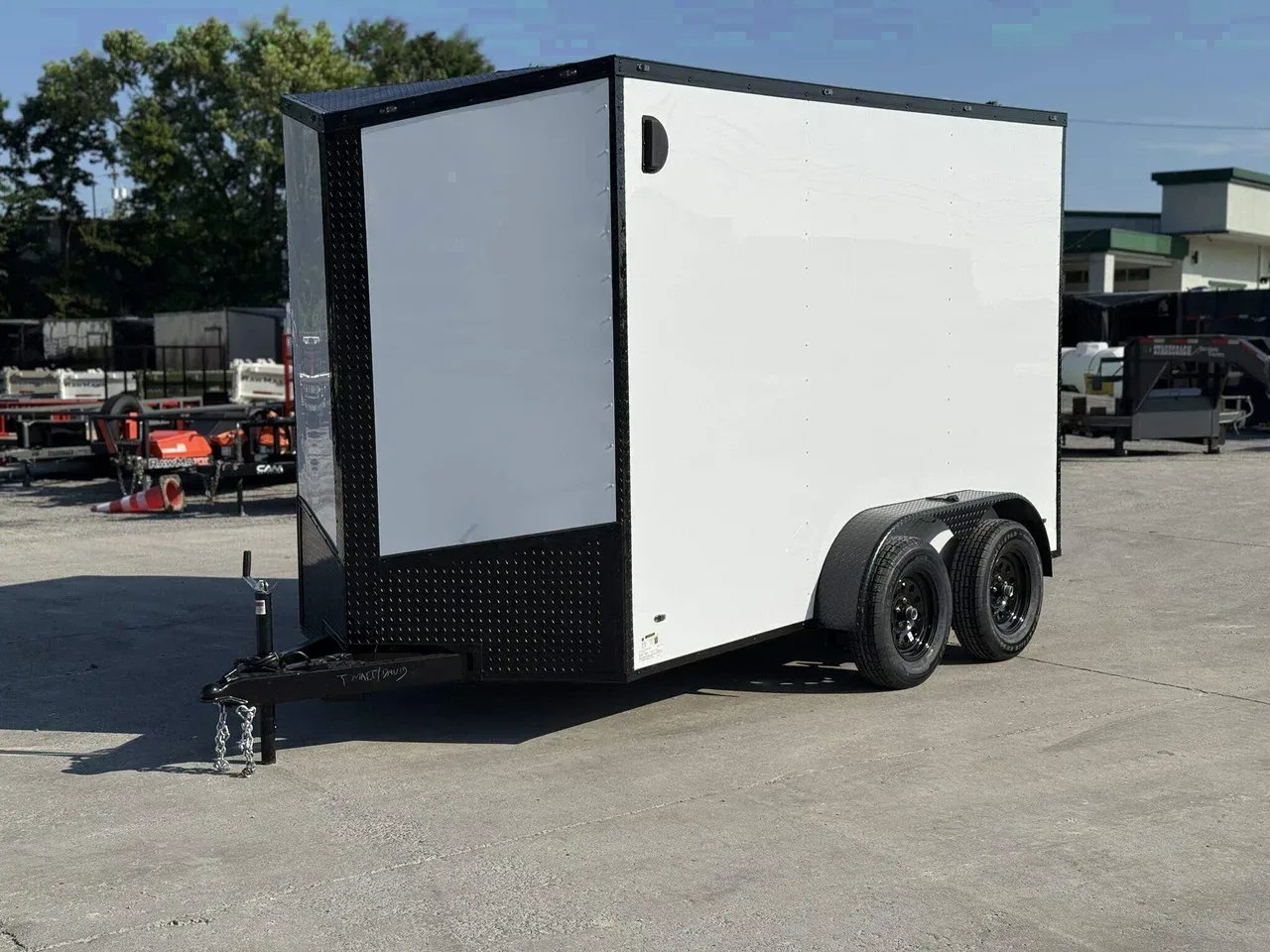 041711 - 2027 Steel Pines Cargo Black Label 6x12' Enclosed Cargo Trailer