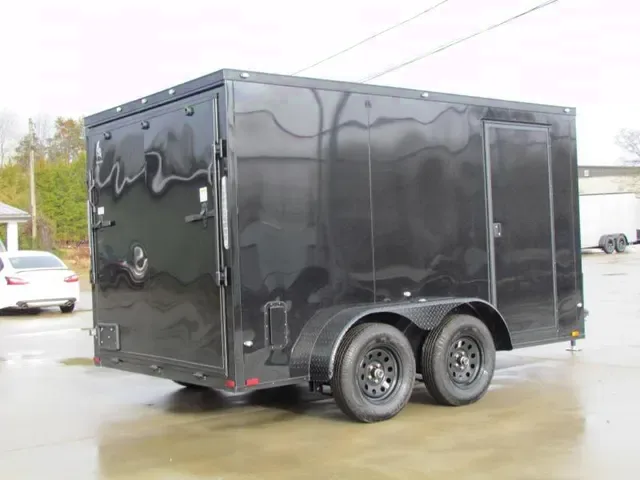 2025 Spartan Cargo 7x12 Black Commercial Trailer - Clarksville, TN