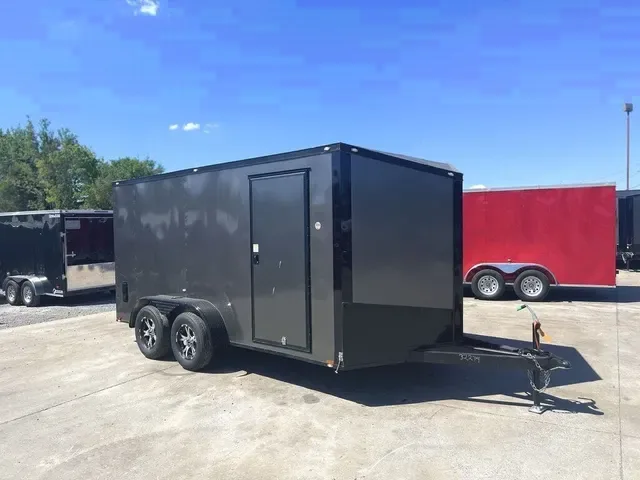 2025 Spartan Cargo 7x14 Tandem Axle Trailer - Gray Finish