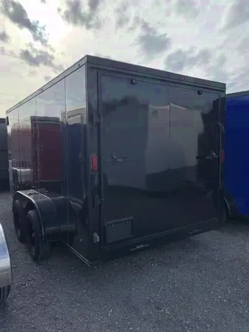 2025 Cargo Trailer 7x14 Black - Clarksville, TN
