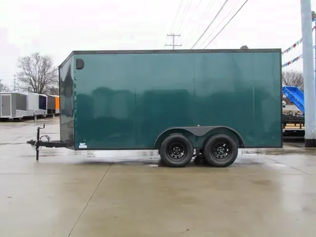 Versatile 2025 7x14 Enclosed Cargo Trailer - Silver Finish - Make an Offer!