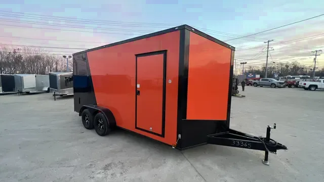 2025 Spartan 7x16 Orange Cargo Trailer - Clarksville, TN