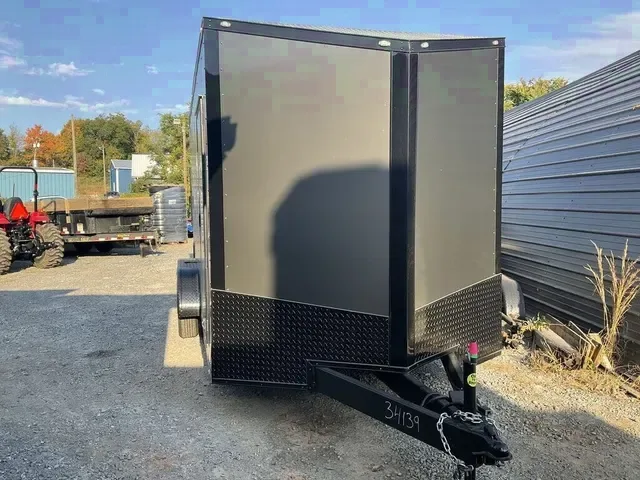 2025 Spartan Cargo 7x16 Enclosed Trailer - Charcoal