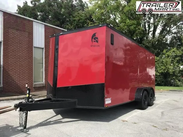 2025 Spartan SP7X16TA Enclosed Cargo Trailer 7x16 - Clarksville, TN