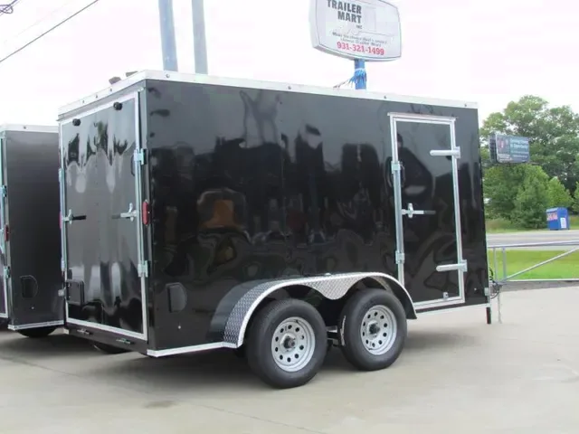 2025 Spartan 7x16 Matte Black Midnight Edition Cargo Trailer - Clarksville, TN