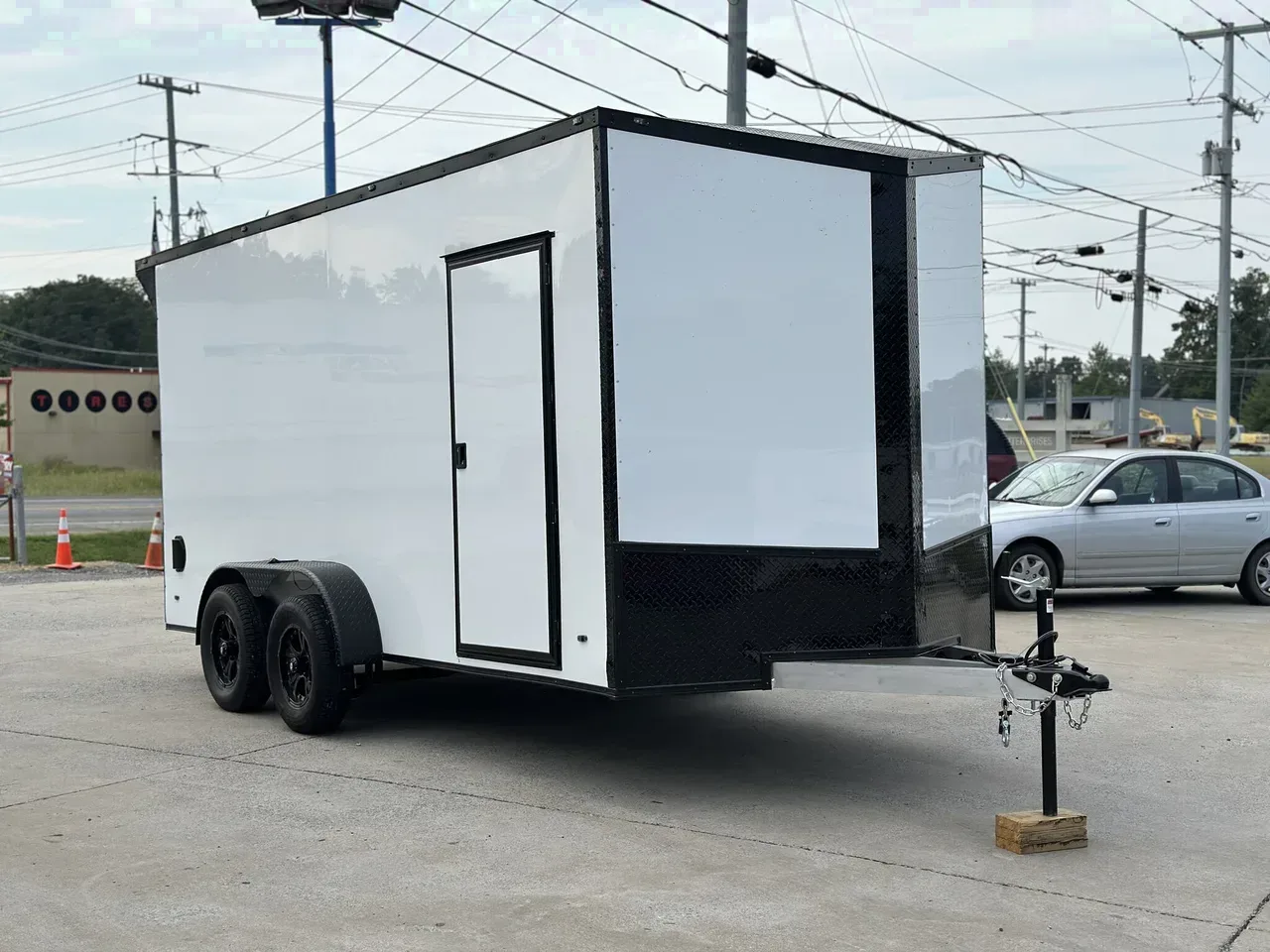 031617 - 2025 Steel Pines Cargo 16' All Aluminum Toy Hauler Cargo Trailer